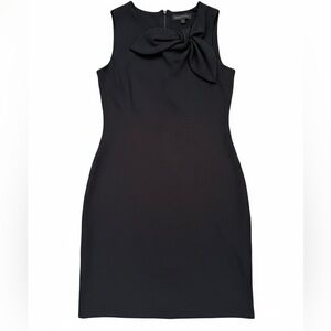 Banana Republic Black Bow Detail Mini Dress